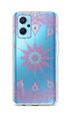 TopQ Kryt Realme 9i silikón Pink Mandala 73036