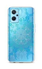 TopQ Kryt Realme 9i silikón Blue Mandala 72995