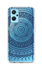 TopQ Kryt Realme 9i silikón Navy Mandala 73049