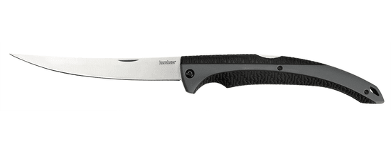 Kershaw 1258X FOLDING FILLET zatvárací filetovací nôž 16 cm, čierno-šedá, GFN, guma