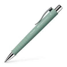 Faber-Castell Guľôčkové pero "Poly Ball", mentolová, 0,5 mm, stláčací mechanizmus