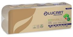 Lucart Professional Toaletný papier "Eco Natural 10", dvojvrstvový, malá rolka, 19,8 m