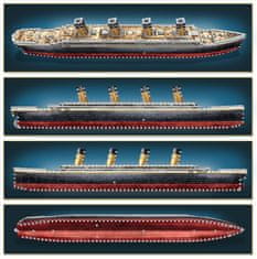 Wrebbit 3D puzzle Titanic 440 dielikov