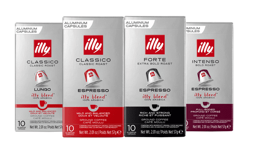 illy Pack 4x10 ks kapsúl pre Nespresso kávovary