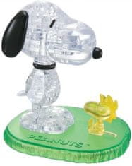 HCM Kinzel 3D Crystal puzzle Snoopy a Woodstock 41 dielikov