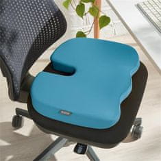 LEITZ Podsedák "Ergo Cosy", modrý, ergonomický, 52840061