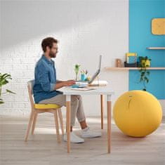 LEITZ Podsedák "Ergo Cosy", teplá žltá, ergonomický, 52840019