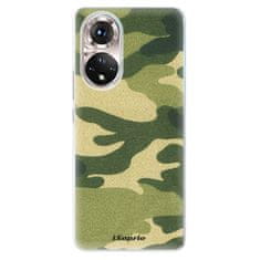 iSaprio Silikónové puzdro - Green Camuflage 01 pre Honor 50