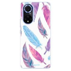 iSaprio Silikónové puzdro - Feather Pattern 10 pre Huawei Nova 9