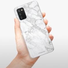 iSaprio Silikónové puzdro - SilverMarble 14 pre Samsung Galaxy A03s