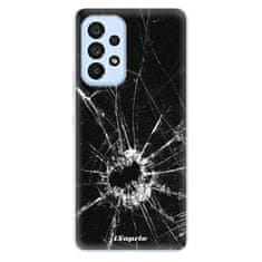 iSaprio Silikónové puzdro - Broken Glass 10 pre Samsung Galaxy A73 5G