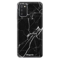 iSaprio Silikónové puzdro - Black Marble 18 pre Samsung Galaxy A03s