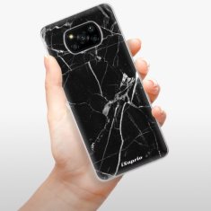 iSaprio Silikónové puzdro - Black Marble 18 pre Xiaomi Poco X3 Pro / X3 NFC