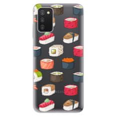 iSaprio Silikónové puzdro - Sushi Pattern pre Samsung Galaxy A03s