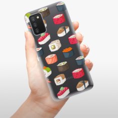 iSaprio Silikónové puzdro - Sushi Pattern pre Samsung Galaxy A03s