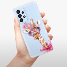 iSaprio Silikónové puzdro - Lady Giraffe pre Samsung Galaxy A33 5G