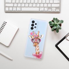 iSaprio Silikónové puzdro - Lady Giraffe pre Samsung Galaxy A33 5G