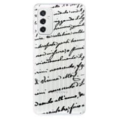 iSaprio Silikónové puzdro - Handwriting 01 - black pre Samsung Galaxy M52 5G