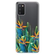 iSaprio Silikónové puzdro - Exotic Flowers pre Samsung Galaxy A03s