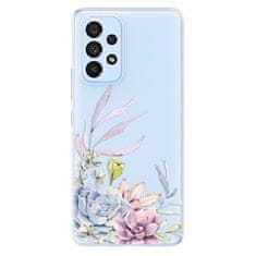 iSaprio Silikónové puzdro - Succulent 01 pre Samsung Galaxy A73 5G