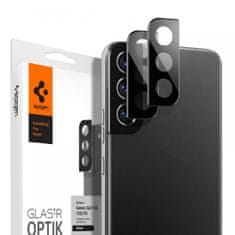 Spigen Optik.Tr 2x ochranné sklo na kameru na Samsung Galaxy S22 / S22 Plus, čierne