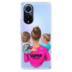 iSaprio Silikónové puzdro - Super Mama - Boy and Girl pre Huawei Nova 9