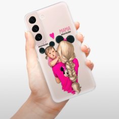 iSaprio Silikónové puzdro - Mama Mouse Blond and Girl pre Samsung Galaxy S22+ 5G