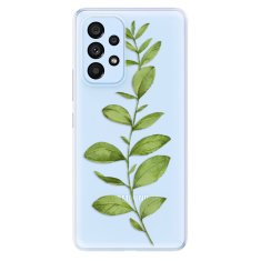 iSaprio Silikónové puzdro - Green Plant 01 pre Samsung Galaxy A73 5G