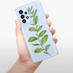 iSaprio Silikónové puzdro - Green Plant 01 pre Samsung Galaxy A73 5G