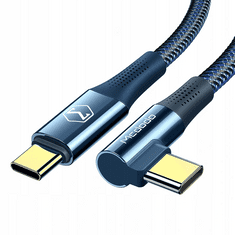 Mcdodo Mcdodo USB typ C - USB typ C kábel 2 m Modrý CA-8324