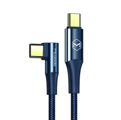 Mcdodo Mcdodo USB typ C - USB typ C kábel 2 m Modrý CA-8324