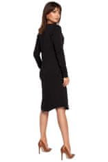 BeWear Dámske mini šaty Ingegerd B017 čierna XL