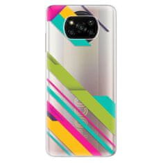 iSaprio Silikónové puzdro - Color Stripes 03 pre Xiaomi Poco X3 Pro / X3 NFC