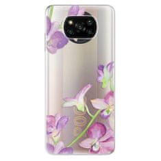 iSaprio Silikónové puzdro - Purple Orchid pre Xiaomi Poco X3 Pro / X3 NFC