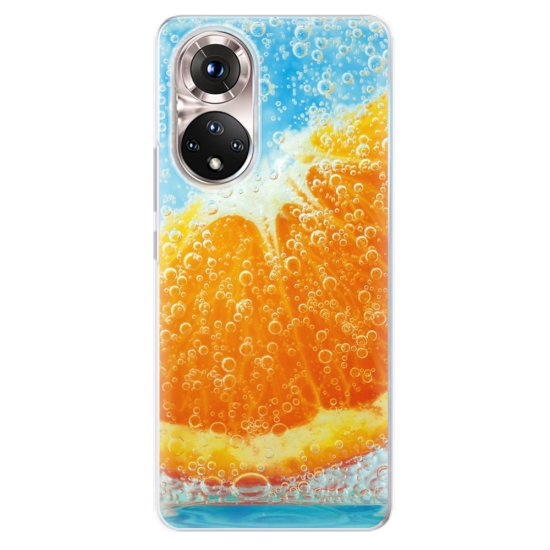 iSaprio Silikónové puzdro - Orange Water pre Honor 50