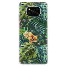 iSaprio Silikónové puzdro - Tropical Green 02 pre Xiaomi Poco X3 Pro / X3 NFC