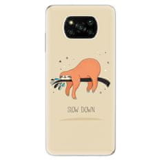 iSaprio Silikónové puzdro - Slow Down pre Xiaomi Poco X3 Pro / X3 NFC