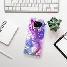 iSaprio Silikónové puzdro - Purple Tiger pre Xiaomi Poco X3 Pro / X3 NFC