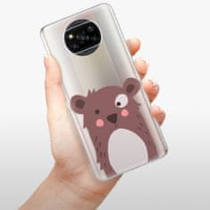 iSaprio Silikónové puzdro - Brown Bear pre Xiaomi Poco X3 Pro / X3 NFC