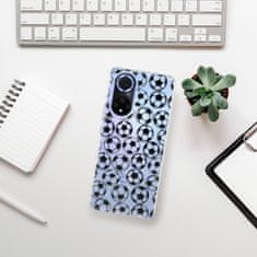 iSaprio Silikónové puzdro - Football pattern - black pre Huawei Nova 9