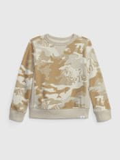 Gap Detská mikina camo french terry 3YRS