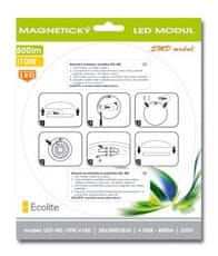 Ecolite Ecolite SMD modul kruh 12cm, 10W, 4100K, IP20, 800L LED-MZ-10W/4100