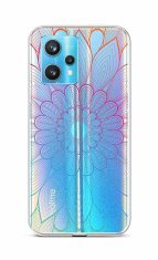 TopQ Kryt Realme 9 Pro+ silikón Rainbow Mandala 73275