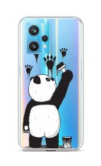 TopQ Kryt Realme 9 Pro+ silikón Rebel Panda 73219