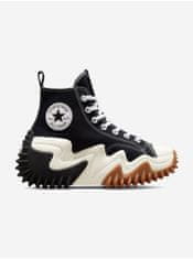 Converse Čierne členkové tenisky na platforme Converse Run Star Motion Hi 36