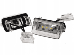 CO2 Súprava 2ks LED ŠPZ, AutoTune, pre Peugeot 206, 207, 306, 307, 308,406, 407,5008, Expert IV, Partner I, Partner II B9, Partner Tepee, Traveller L0009