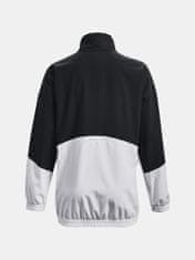 Under Armour Bunda Woven FZ Oversized Jacket-BLK S