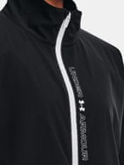 Under Armour Bunda Woven FZ Oversized Jacket-BLK S