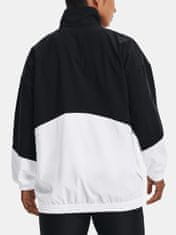 Under Armour Bunda Woven FZ Oversized Jacket-BLK S