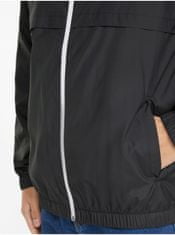 Puma Čierna pánska ľahká športová bunda s kapucňou Puma Solid Windbreaker XL